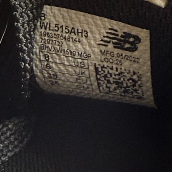 New Balance 515 Womens Size 8 Shoes Black Leopard Suede Athletic Sneakers - Picture 10 of 11